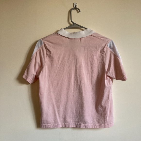 Fila Adiella Mesh Trim Crop Polo - Picture 3 of 3